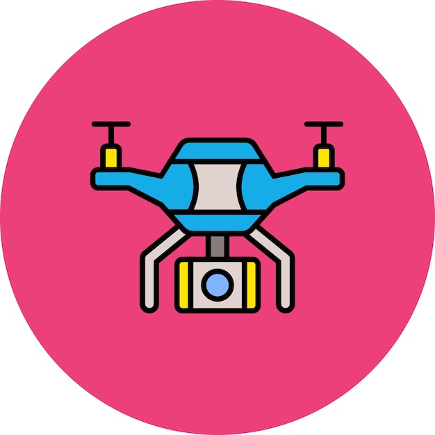 Vetor Ícone de drone