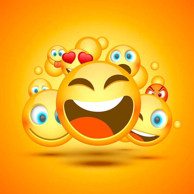 Ícone de emoji da Mamy na laranja