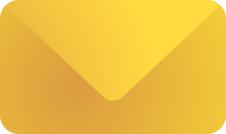 Vetor ícone de envelope de e-mail em estilo de gradiente plano vetorial arte de ilustração em cores para design ui web inte