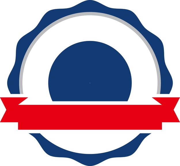 Vetor Ícone de etiqueta do emblema de emblemas