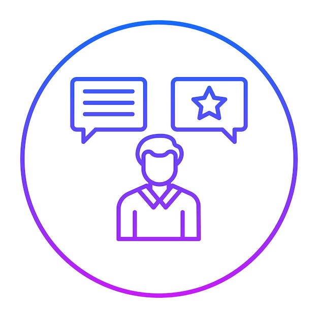 Ícone de feedback
