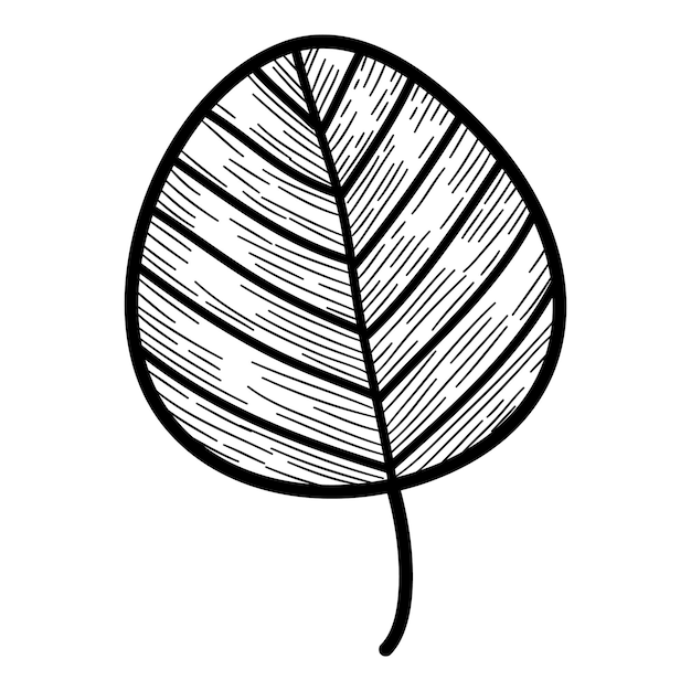 Ícone de folha de árvore redonda de natal. ilustração desenhada à mão e esboço do ícone de vetor de folha de árvore redonda de natal para web design