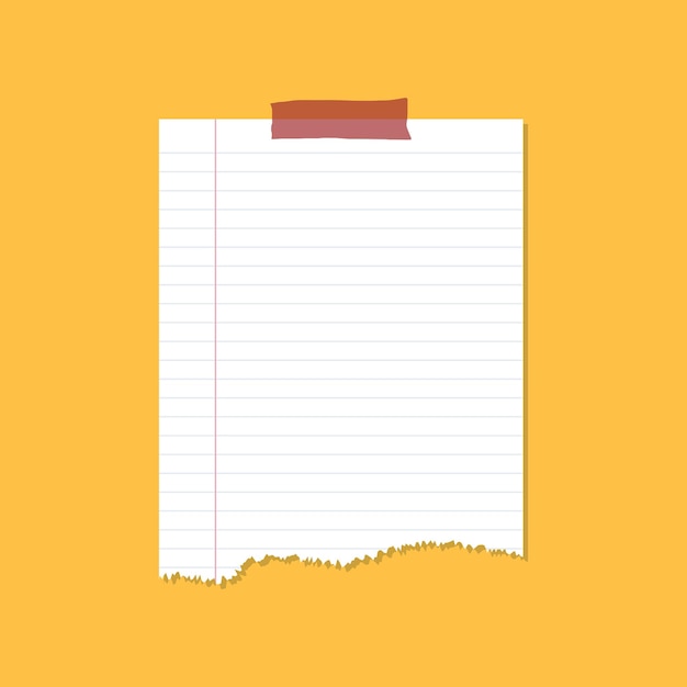 Ícone de folha de papel definido em estilo plano Ilustração vetorial de peças de papel de nota em fundo isolado Folhas de papéis de nota signo conceito de negócio