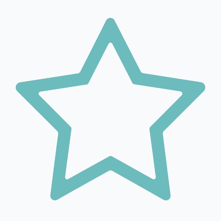Vetor ícone de forma de estrela vetorial livre, etiqueta, símbolo favicon