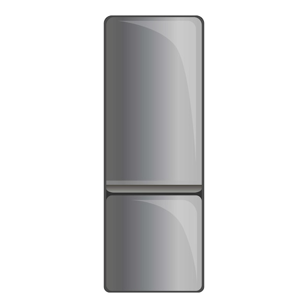 Ícone de frigorífico moderno ícone vetorial de refrigerador moderno para design web isolado em fundo branco