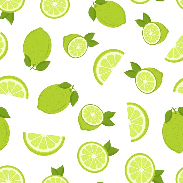 Ícone de frutas de limão fundo de padrão sem costura em estilo plano Ilustração vetorial de frutas orgânicas em fundo isolado conceito de negócio de sinalização de alimentos de vitamina C