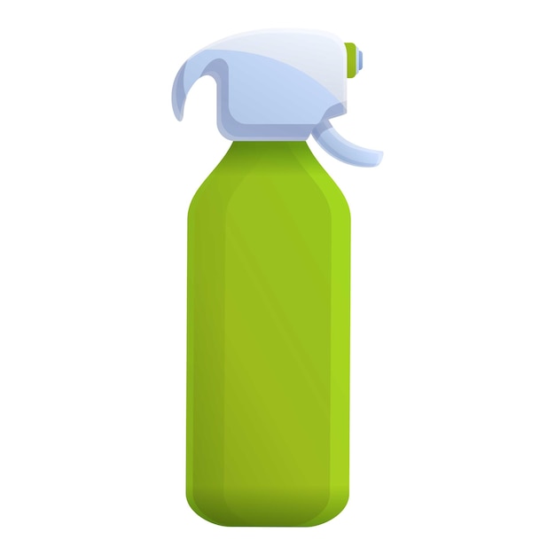 Vetor Ícone de garrafa de spray de fertilizante desenho animado do ícone vetor de garrafa de spray de fertilizante para web design isolado em fundo branco