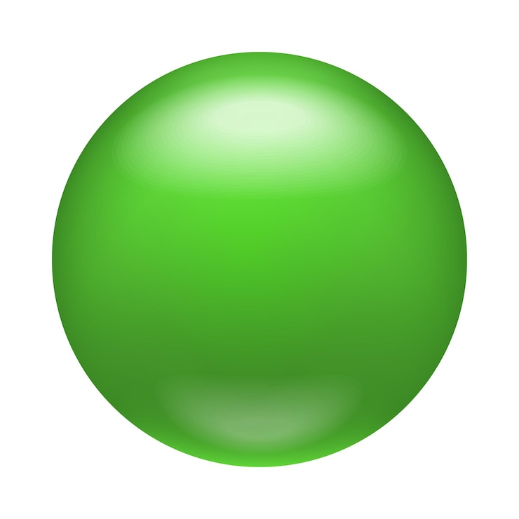 Vetor ícone de ímã de distintivo verde brilhante em estilo realista em um fundo branco
