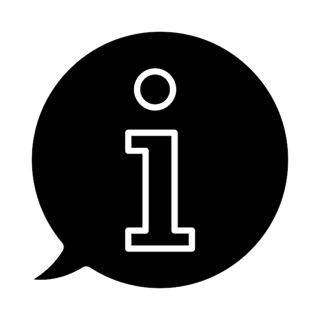 Ícone de informações