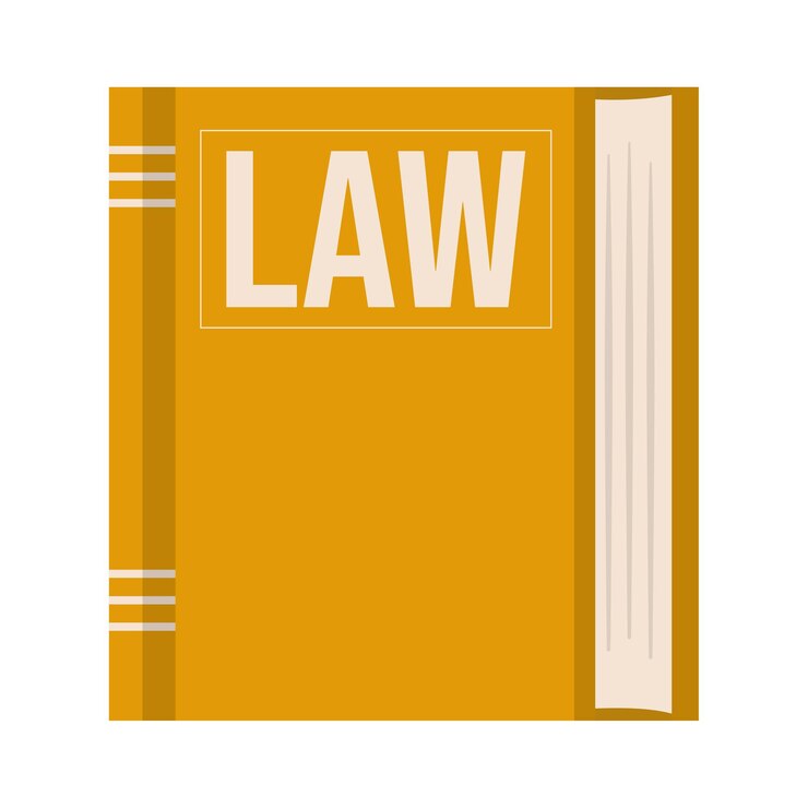 Vetor ícone de livro de lei ícones de lei e justiça estabelecem elementos planos