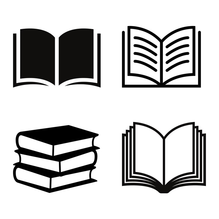Vetor ícone de livro ícone de libro