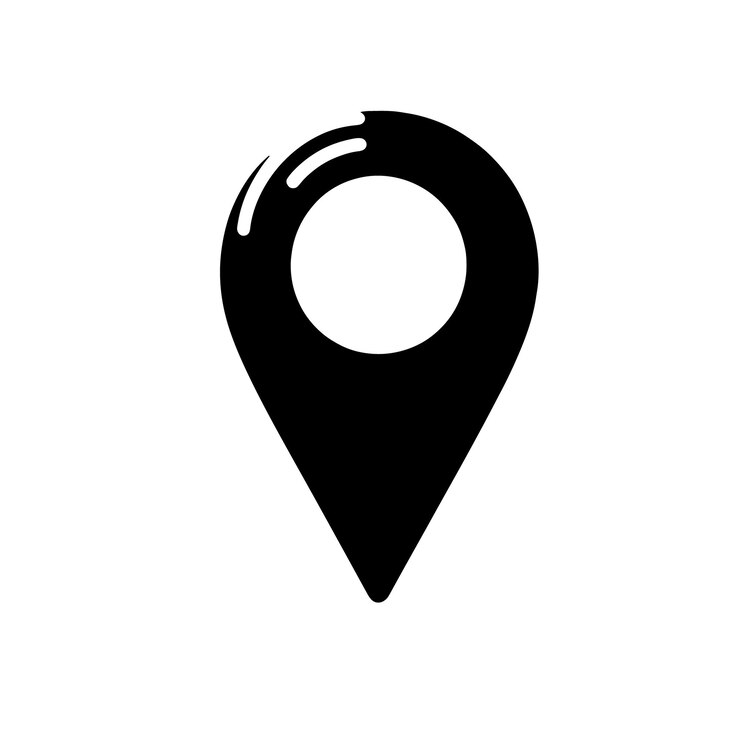 Vetor ícone de localização do pin