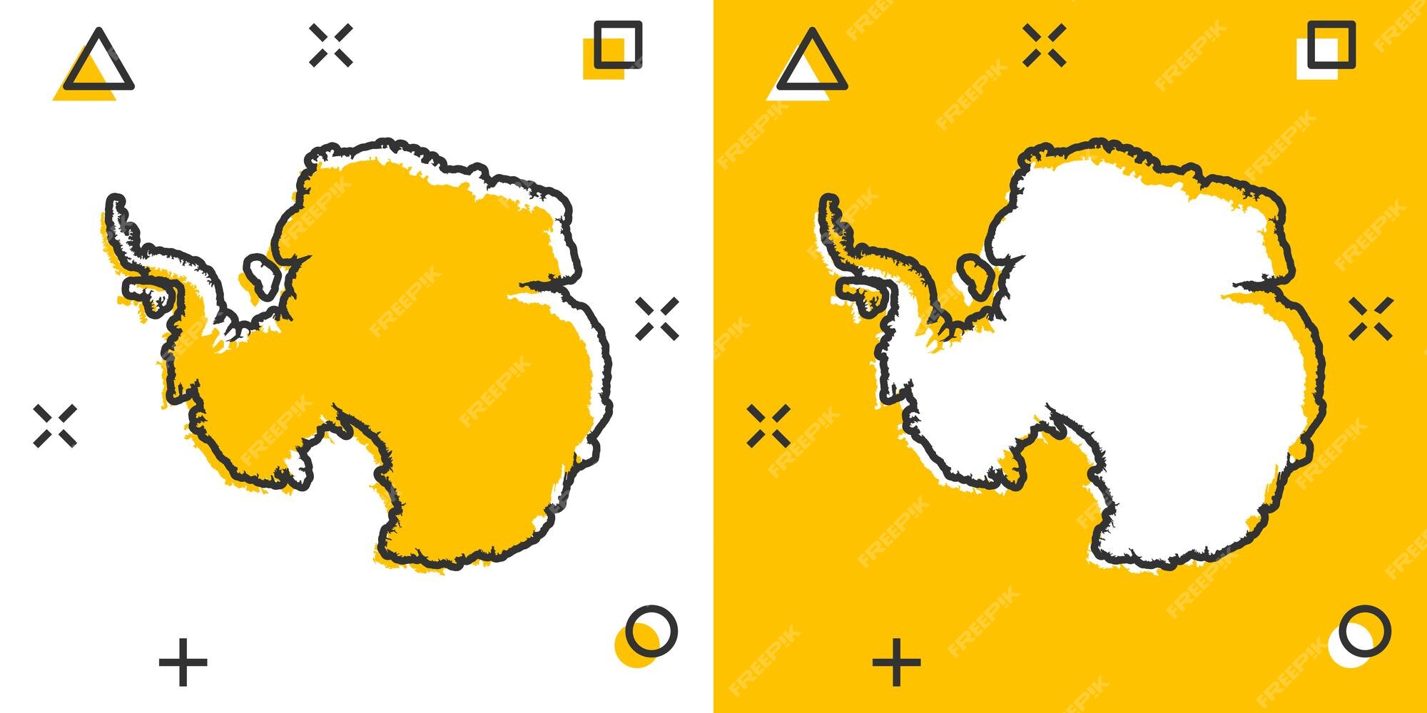 Ícone de mapa da rússia colorido dos desenhos animados em estilo cômico federação  russa sinal ilustração pictograma conceito de negócio de respingo de  geografia do país