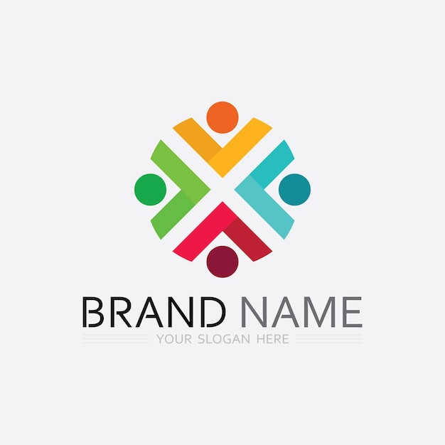 Ícone de negócios e gráfico de vetor de design de logotipo