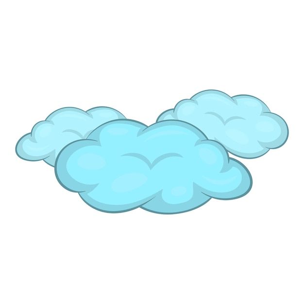 Vetor Ícone de nuvens ilustração de desenho animado de ícone vetorial de nuvens para design web