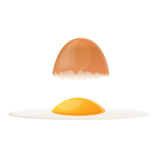 Ícone de ovo de galinha ícone vetorial de ovo de galinha para design web isolado em fundo branco