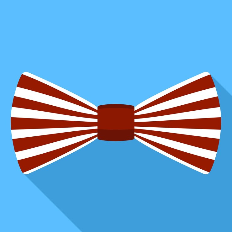 Vetor ícone de papagaio listrado vermelho ilustração plana de ícone vetorial de papagaios listrados vermelhos para design web