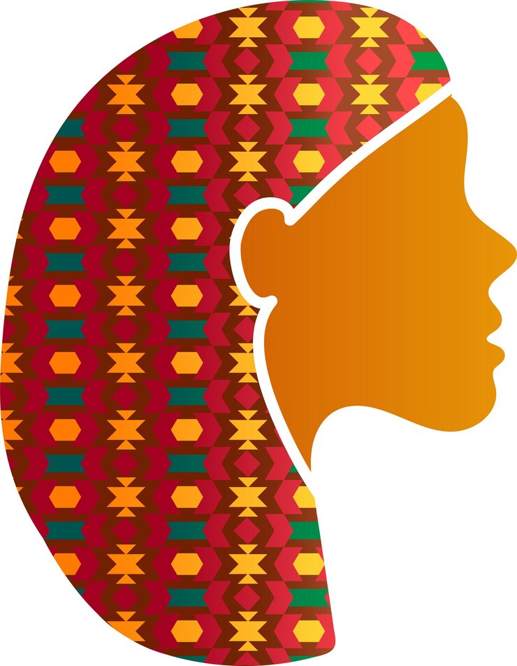 Vetor ícone de perfil de silhueta de rosto de mulher indiana isolado. oriental ou índia fêmea com belo ornamento tradicional. conceito de diversidade e feminismo, ilustração vetorial