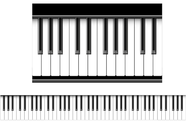Ícone de piano vista superior do piano de cauda preto vector