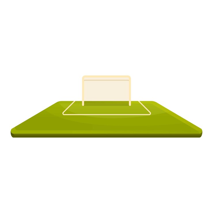 Vetor ícone de portão de hurling desenho animado de ícone vetor de portão de hurling para web design isolado em fundo branco