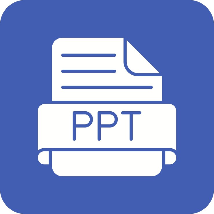 Vetor ícone de ppt