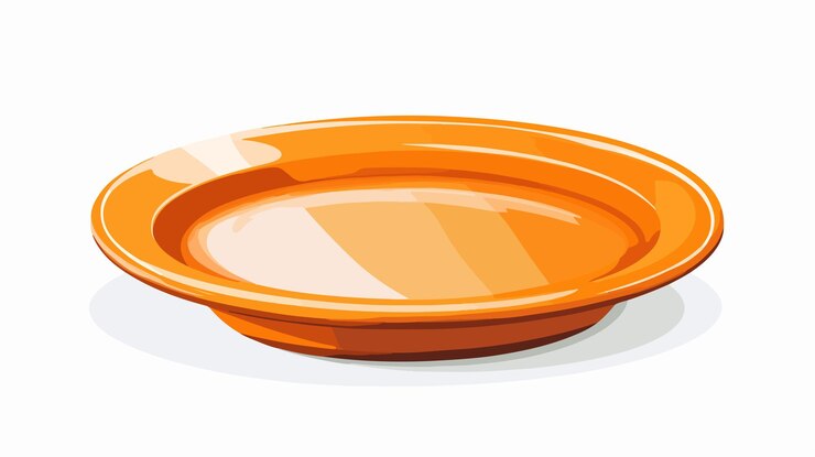 Vetor ícone de pratos de louça gourmet para refeições recém-cozidas imagem profissional