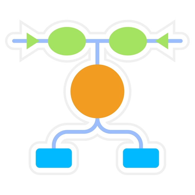 Vetor Ícone de processo