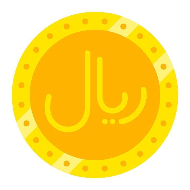 Vetor ícone de riyal