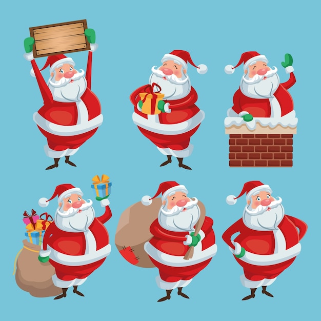 Ícone de Santa Cartoon