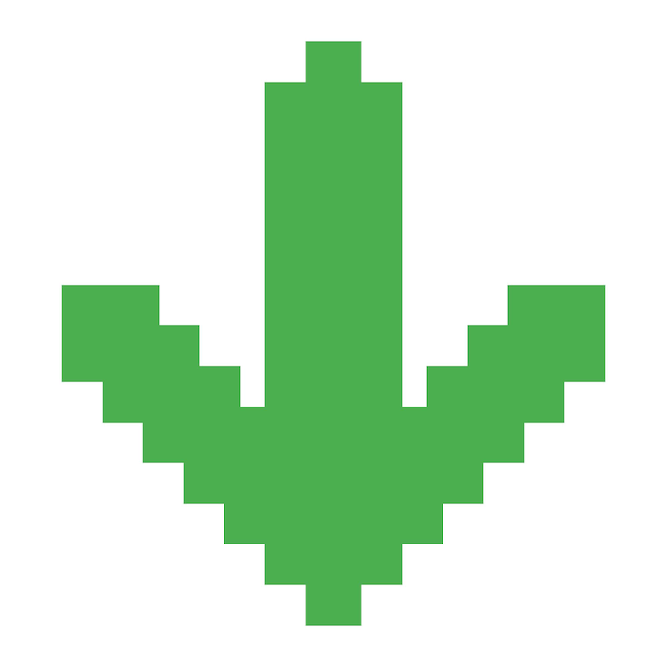 Vetor ícone de seta de pixel ícone de flecha botão de flecha ícone com estilo de 8 bits
