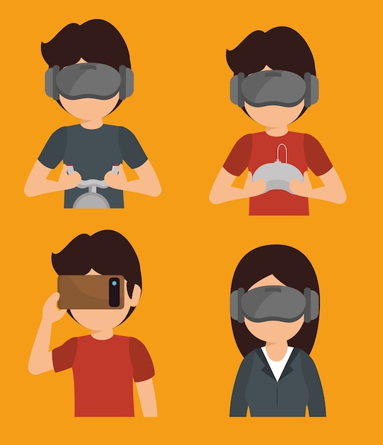 Ícone de tecnologia de realidade aumentada