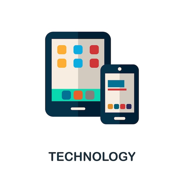 Ícone de tecnologia elemento simples da coleção de criatividade ícone de tecnologia criativa para infográficos de modelos de web design e muito mais