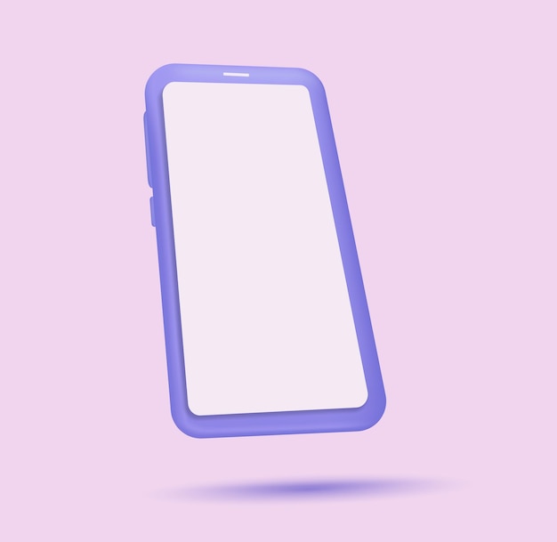 ícone de telefone celular 3d