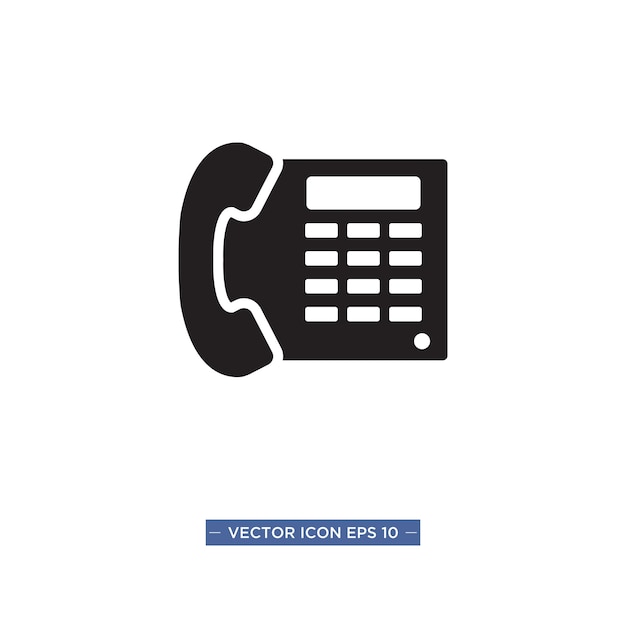 Ícone de telefone ícone de chamada vetor símbolo de telefone