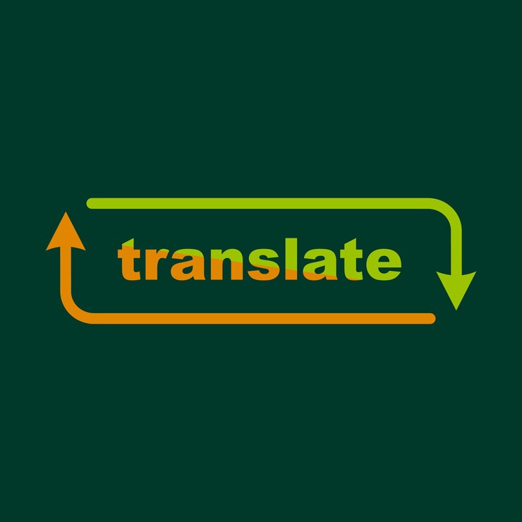Vetor ícone de tradução ilustração geral do ícone do vetor de tradução para a web
