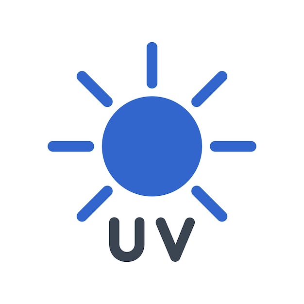 Vetor Ícone de uv