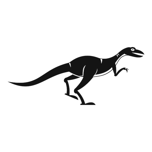 Vetor Ícone de veliciraptor ilustração simples de ícone de vetor de veliciraptor para a web