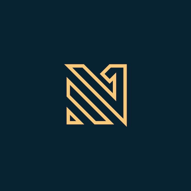Vetor Ícone de vetor de design de logotipo de energia com estilo moderno