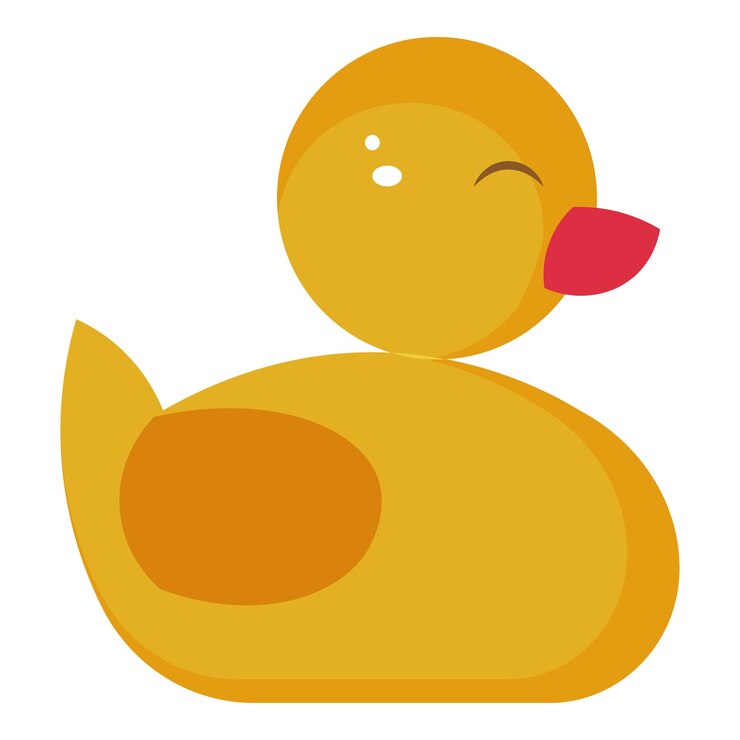 Vetor ícone de vetor de pato