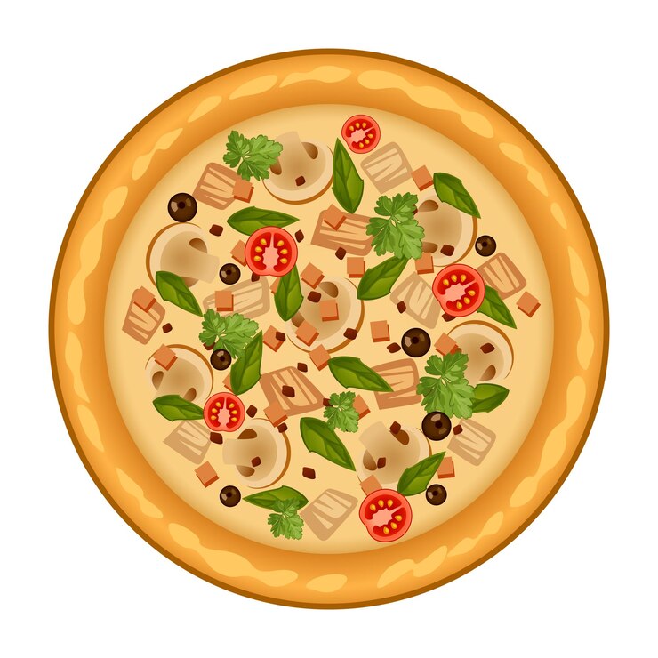 Vetor ícone de vetor de pizza2