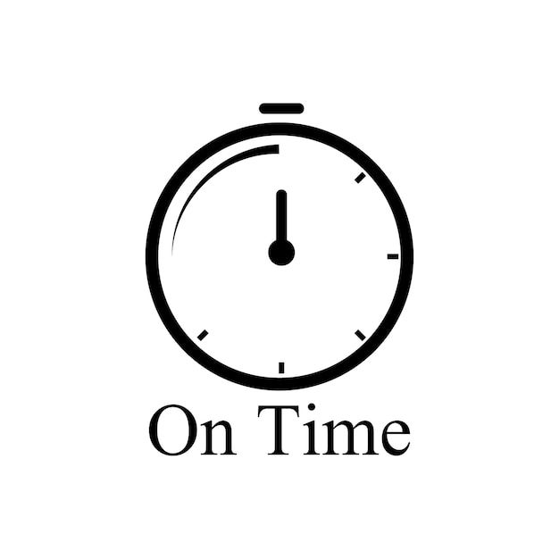 Ícone de vetor de tempo modelo de design de ilustração de ícone de 24 horas