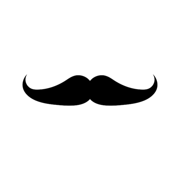 Vetor Ícone do bigode