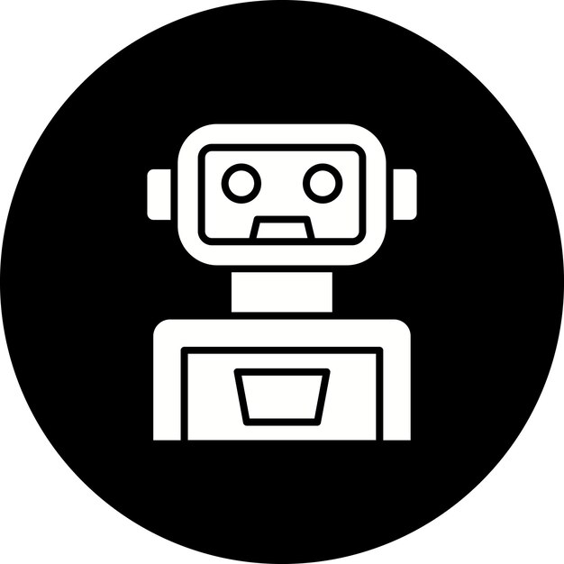 Vetor Ícone do chatbot