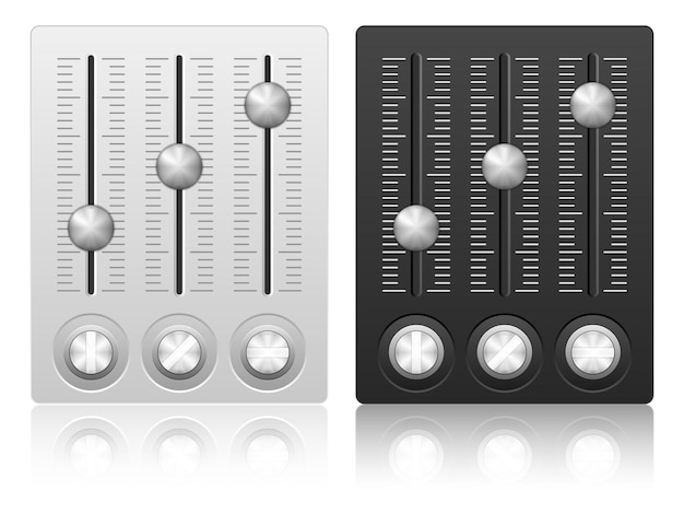 Ícone do console de mixagem