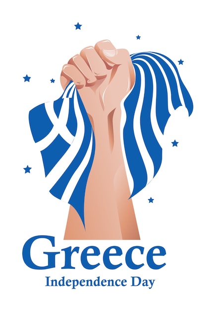 Ícone do dia da independência da grécia