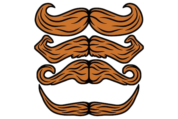 Ícone do dia do bigode 28