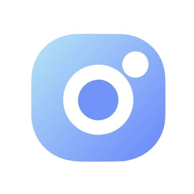 ícone do instagram formas coloridas gradiente
