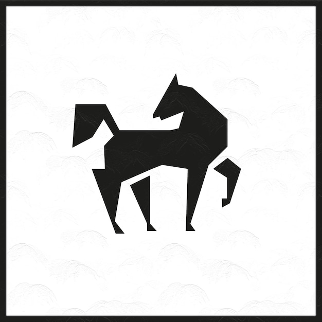 Ícone do logotipo do cavalo
