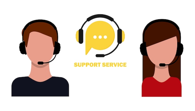 Ícone do logotipo do operador Serviço de suporte online
