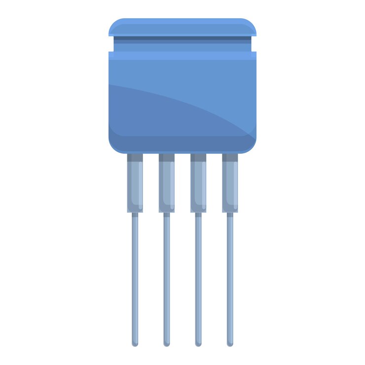 Vetor ícone do resistor do capacitor desenho do ícone do vetor do resistor do capacitor para web design isolado em fundo branco